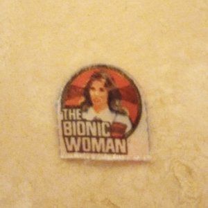 Vintage 1976 Kenner Bionic Woman Doll Original Patch/Badge for Tracksuit Jacket